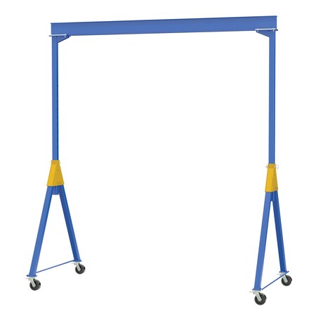 Vestil Knockdown Crane 10'x14' Phenolic Lk AHSN-8-10-14-TLC